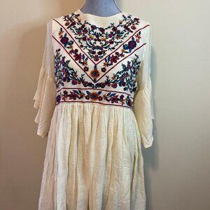 Dress Medium Embroidered Bell